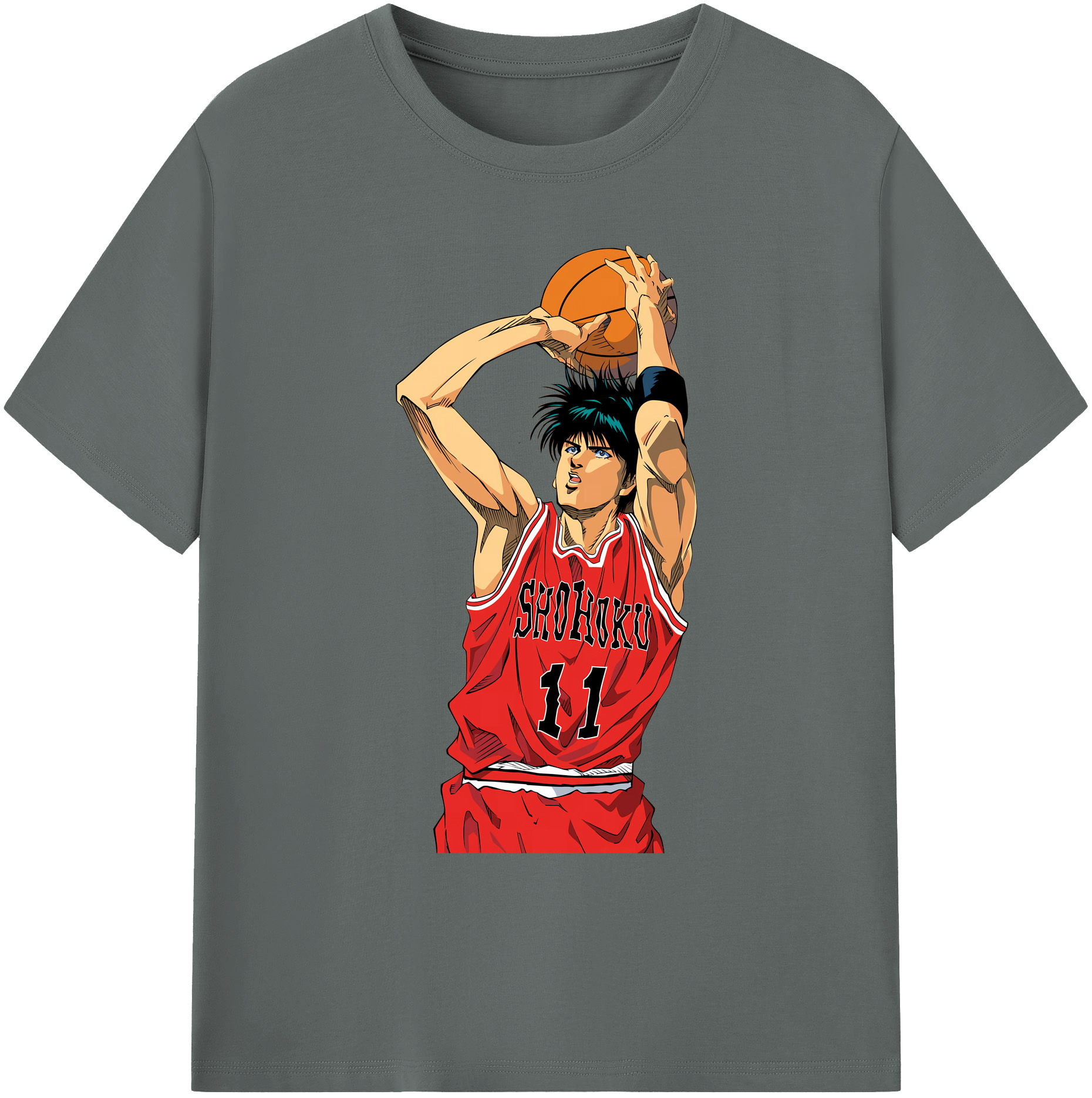 （画像用） SLAM DUNK／スラムダンク 綿100％ メンズ半袖Tシャツ｜肌触りやわらか＆通気性
